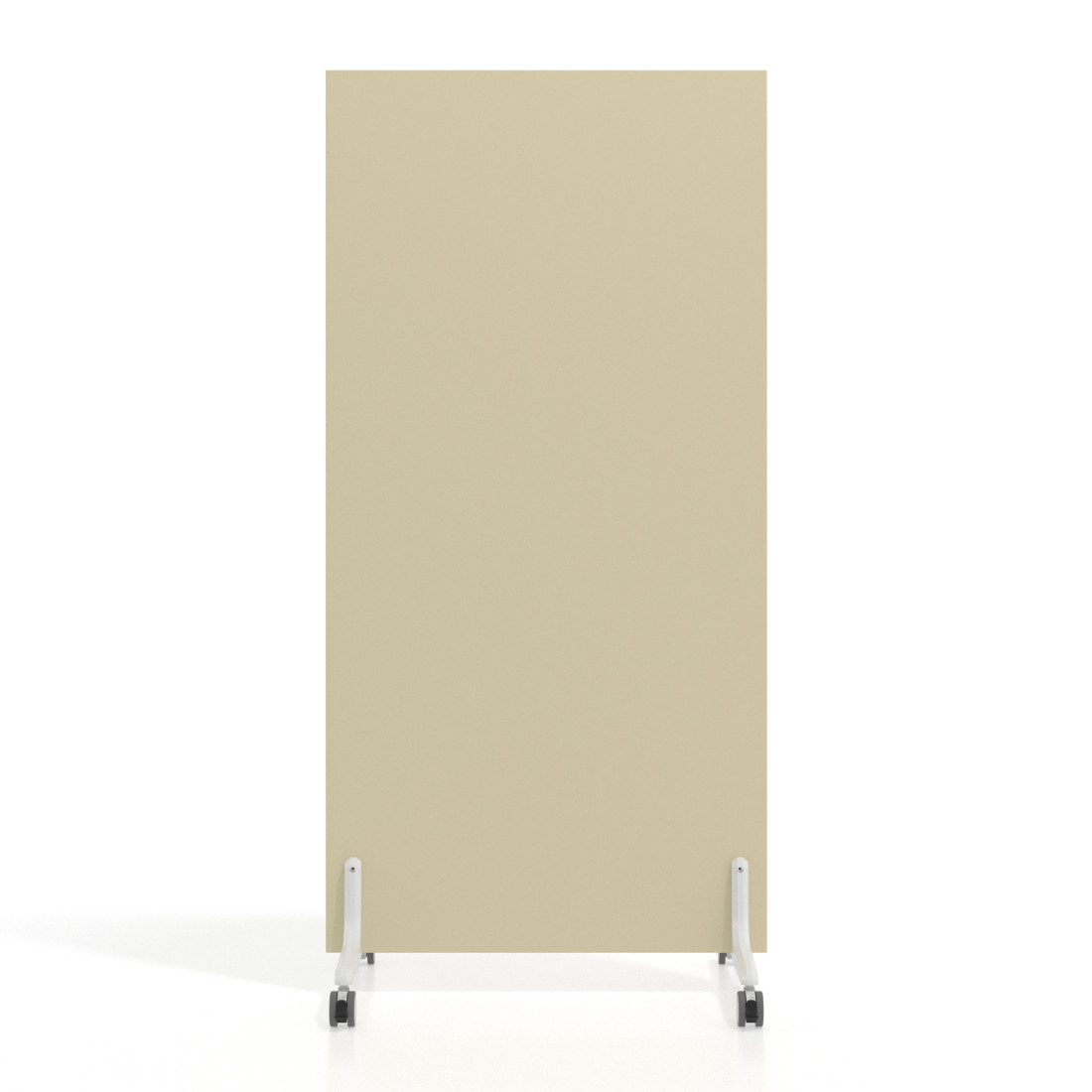 Biombo separador pared móvil Hover en melamina, posición vertical, ancho 80cm
