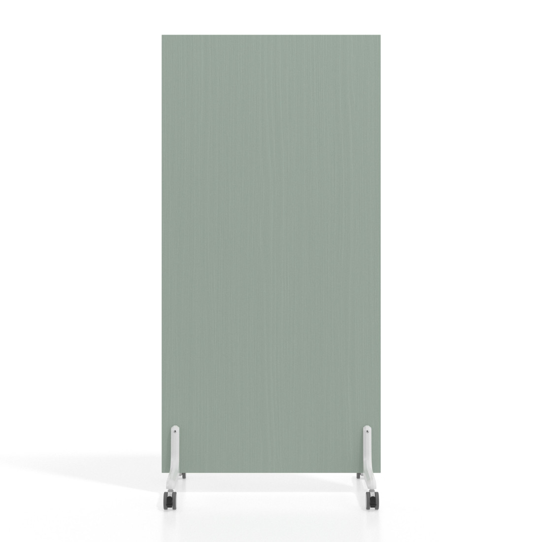Biombo separador pared móvil Hover en melamina, posición vertical, ancho 80cm