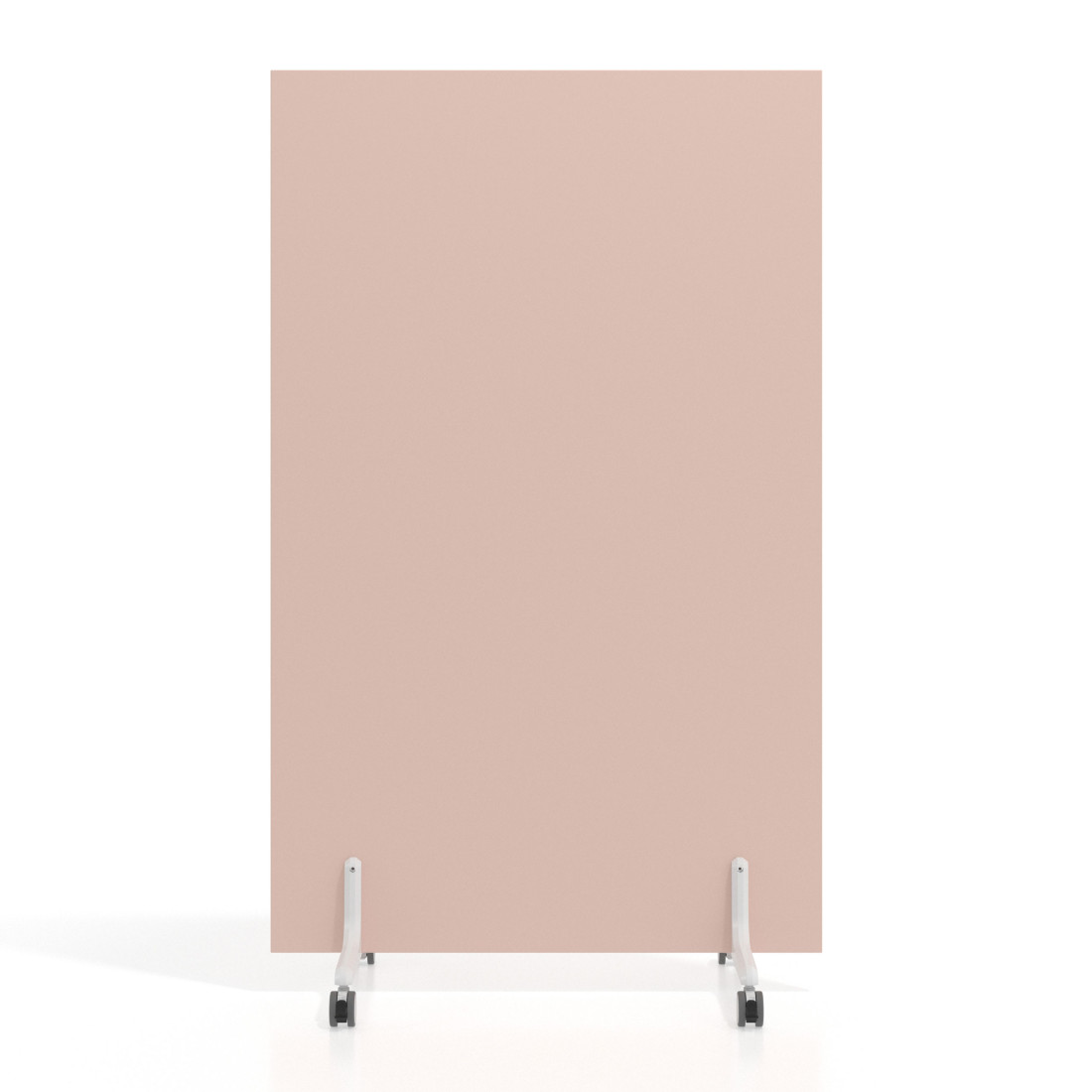 Biombo separador pared móvil Hover en melamina, posición vertical, ancho 100cm