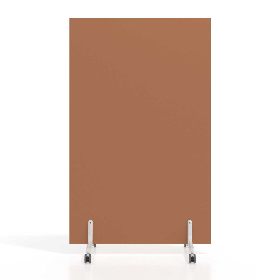 Biombo separador pared móvil Hover en melamina, posición vertical, ancho 100cm
