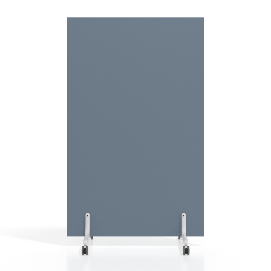 Biombo separador pared móvil Hover en melamina, posición vertical, ancho 100cm