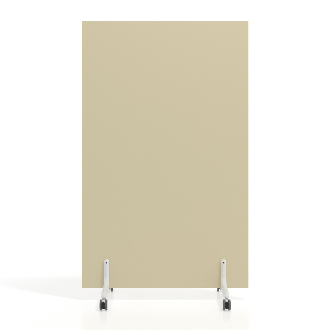 Biombo separador pared móvil Hover en melamina, posición vertical, ancho 100cm