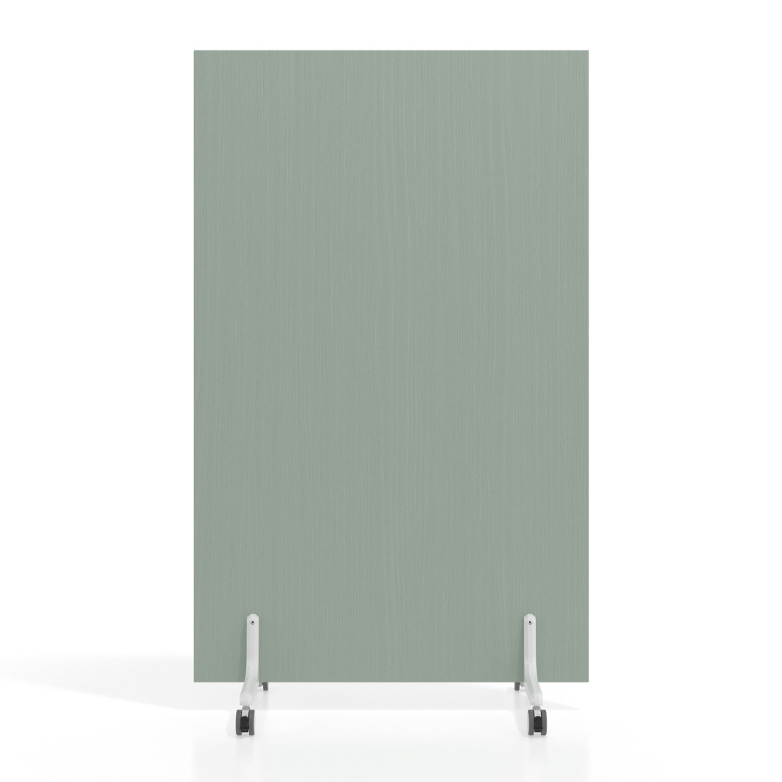 Biombo separador pared móvil Hover en melamina, posición vertical, ancho 100cm