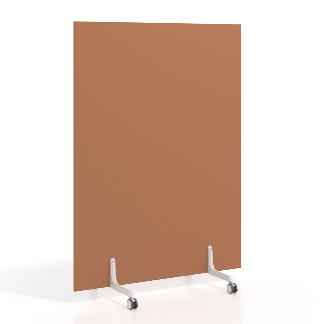 biombo de oficina 120x120 terracota 1
