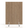 Biombo separador pared móvil Hover en melamina, posición vertical, ancho 120cm