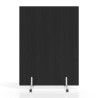 Biombo separador pared móvil Hover en melamina, posición vertical, ancho 120cm