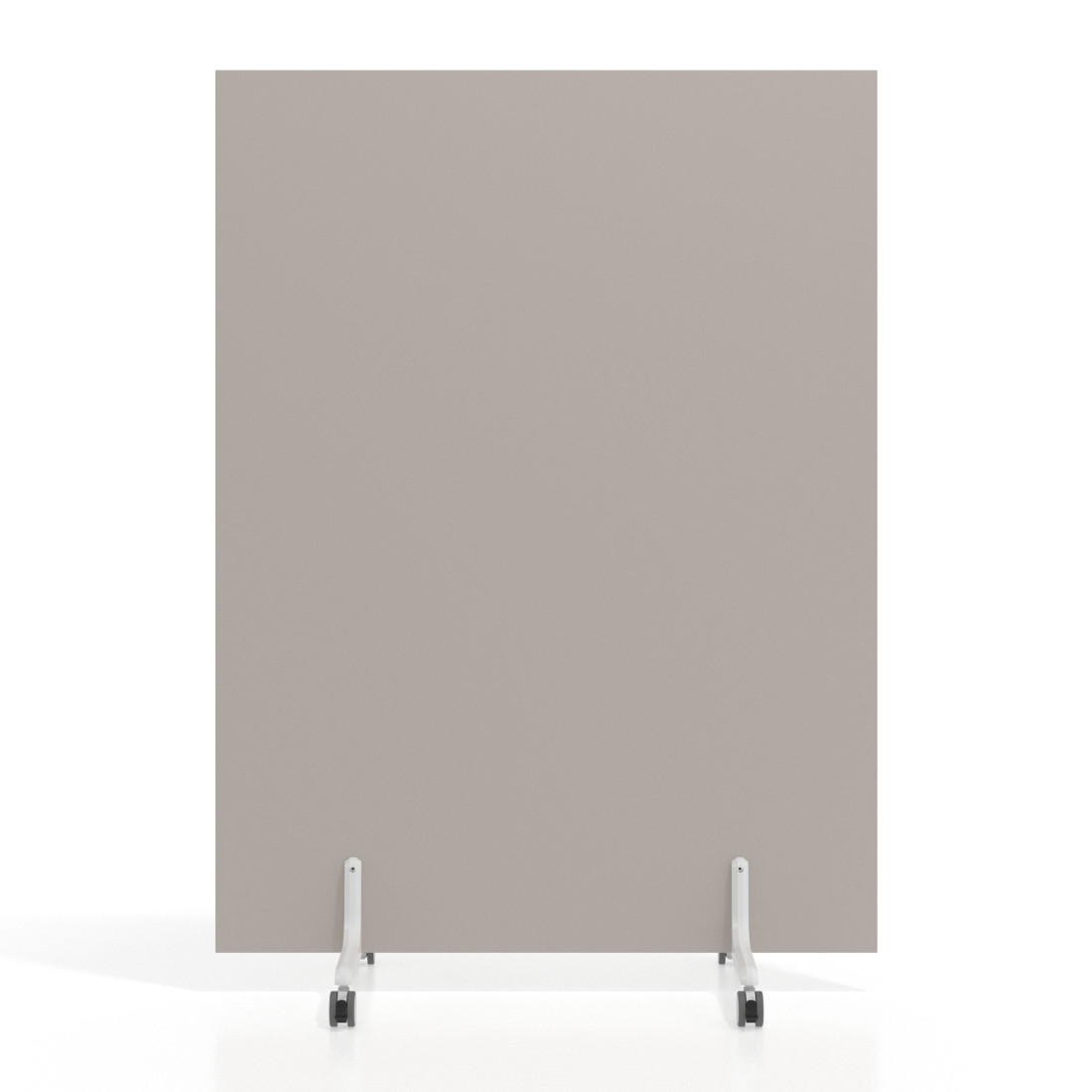 Biombo separador pared móvil Hover en melamina, posición vertical, ancho 120cm