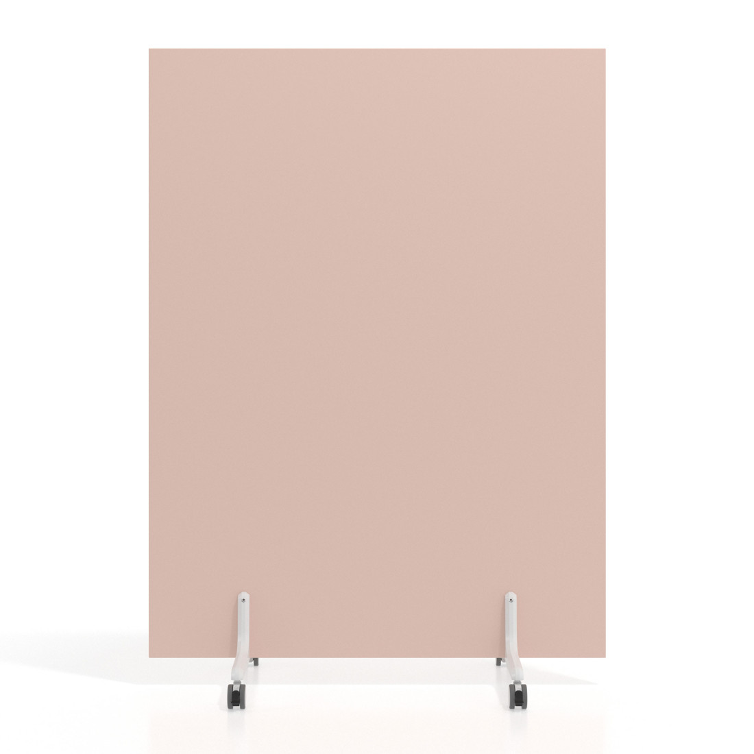 Biombo separador pared móvil Hover en melamina, posición vertical, ancho 120cm
