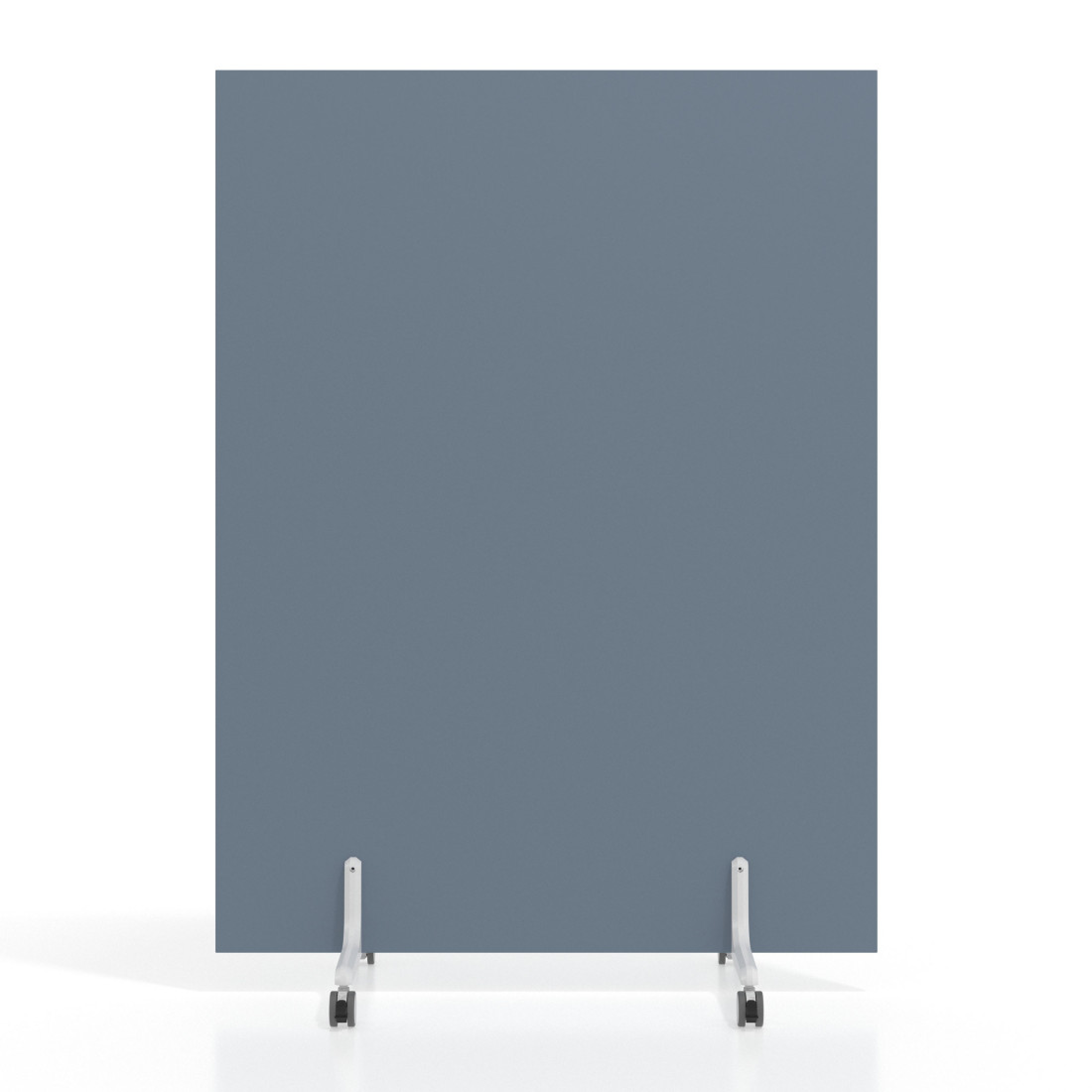 Biombo separador pared móvil Hover en melamina, posición vertical, ancho 120cm