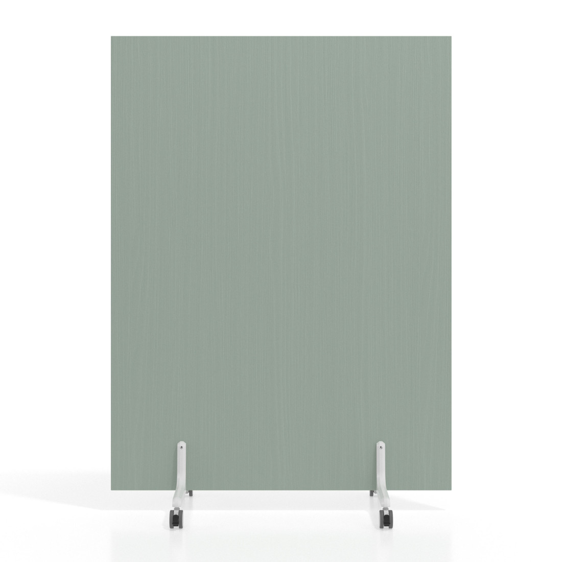 Biombo separador pared móvil Hover en melamina, posición vertical, ancho 120cm