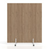 Biombo separador pared móvil Hover en melamina, posición vertical, ancho 140cm