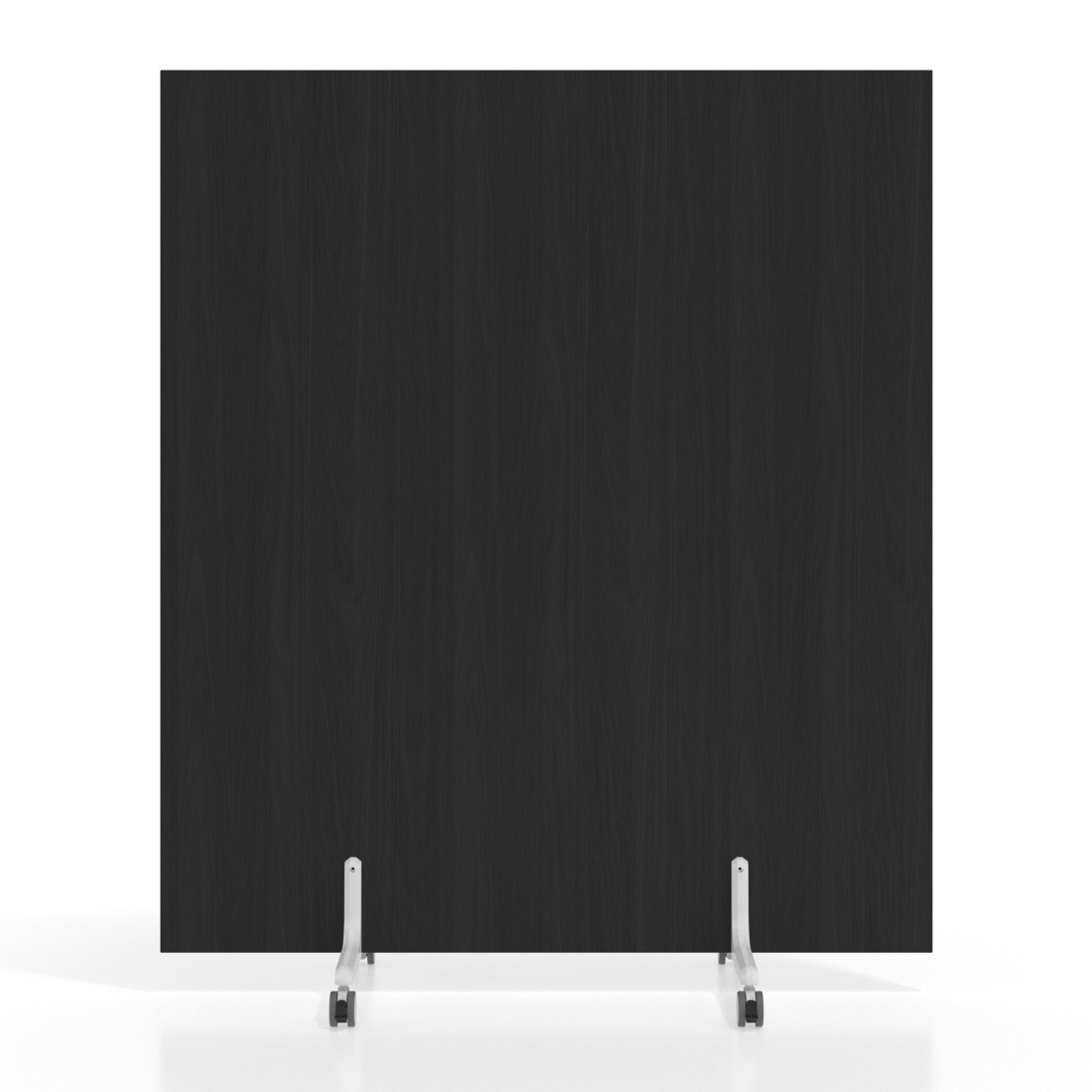 Biombo separador pared móvil Hover en melamina, posición vertical, ancho 140cm