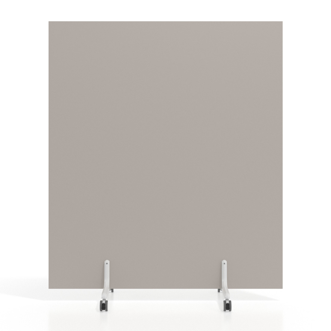 Biombo separador pared móvil Hover en melamina, posición vertical, ancho 140cm