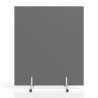 Biombo separador pared móvil Hover en melamina, posición vertical, ancho 140cm