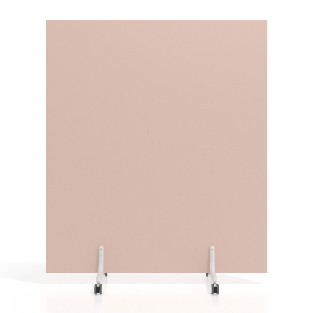 Biombo separador pared móvil Hover en melamina, posición vertical, ancho 140cm