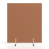 Biombo separador pared móvil Hover en melamina, posición vertical, ancho 140cm