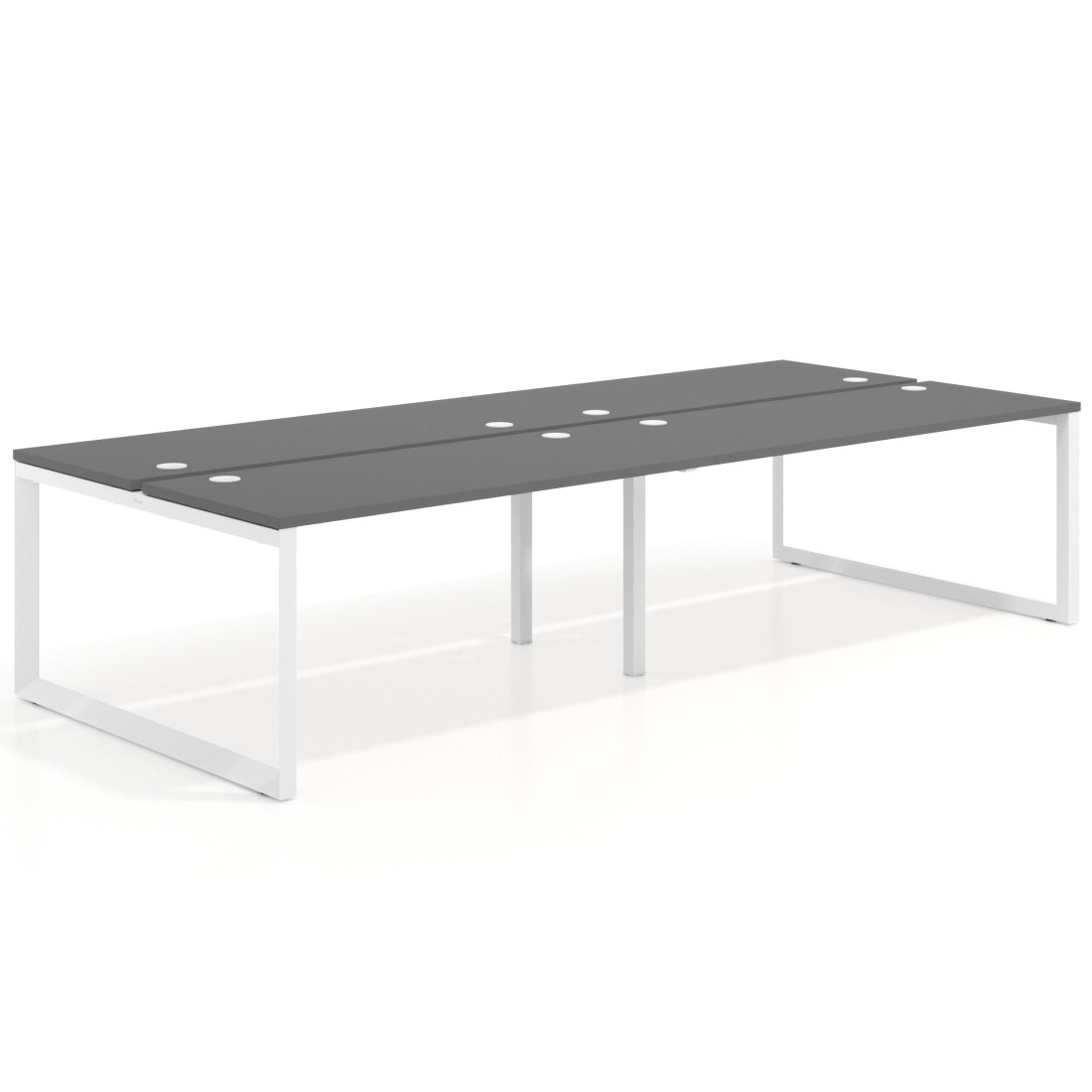 mesa multipuesto 200x142 gris tormenta delta mesa bench fondo 142cm recto 1
