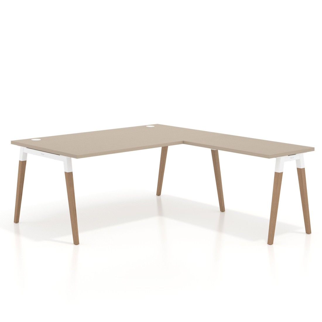 mesa en l arki mesa de oficina 100cm con ala recto 1