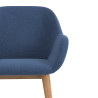 silla confidente azul moon 4 patas madera 5
