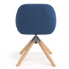silla confidente azul moon giratoria madera 6