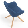 silla confidente azul moon giratoria madera 7