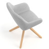 silla confidente gris moon giratoria madera 7