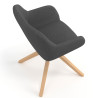 silla confidente antracita moon giratoria madera 7