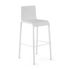 taburete de oficina blanco selena plastico 1