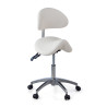 taburete de trabajo y laboratorio blanco clinic plastico 1