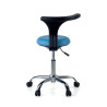 taburete de trabajo y laboratorio azul onix plastico 8