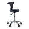 taburete de trabajo y laboratorio negro onix plastico 1