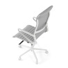silla ejecutiva blanco gris forli respaldo alto estructura blanca piel sintetica 8