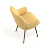 silla confidente amarillo gala 4 patas 7