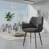 silla confidente antracita gala 4 patas 2