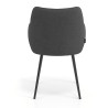 silla confidente antracita gala 4 patas 6