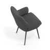 silla confidente antracita gala 4 patas 7