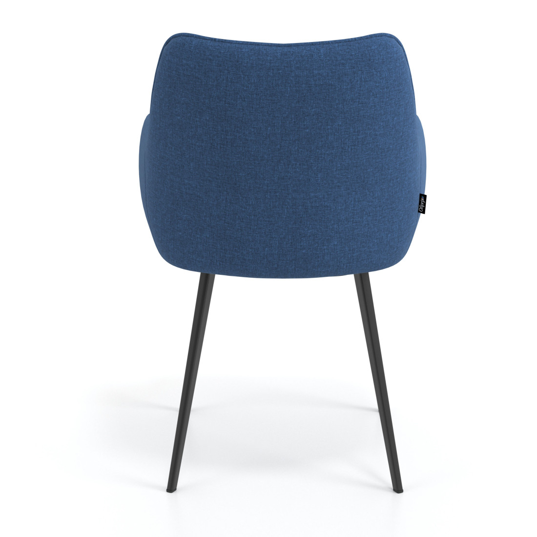 silla confidente azul gala 4 patas 6