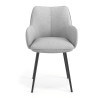 silla confidente gris gala 4 patas 4