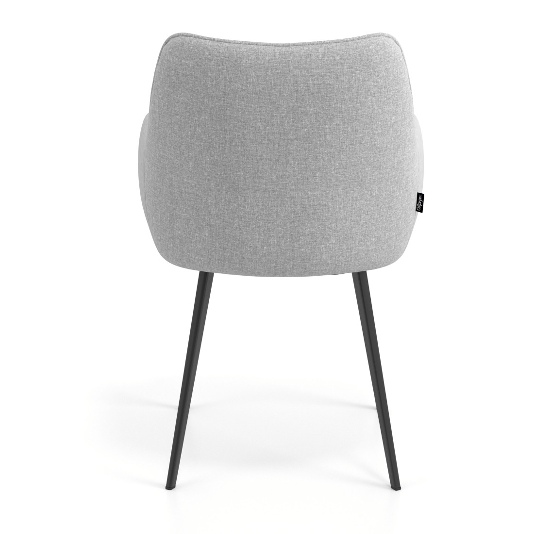 silla confidente gris gala 4 patas 6