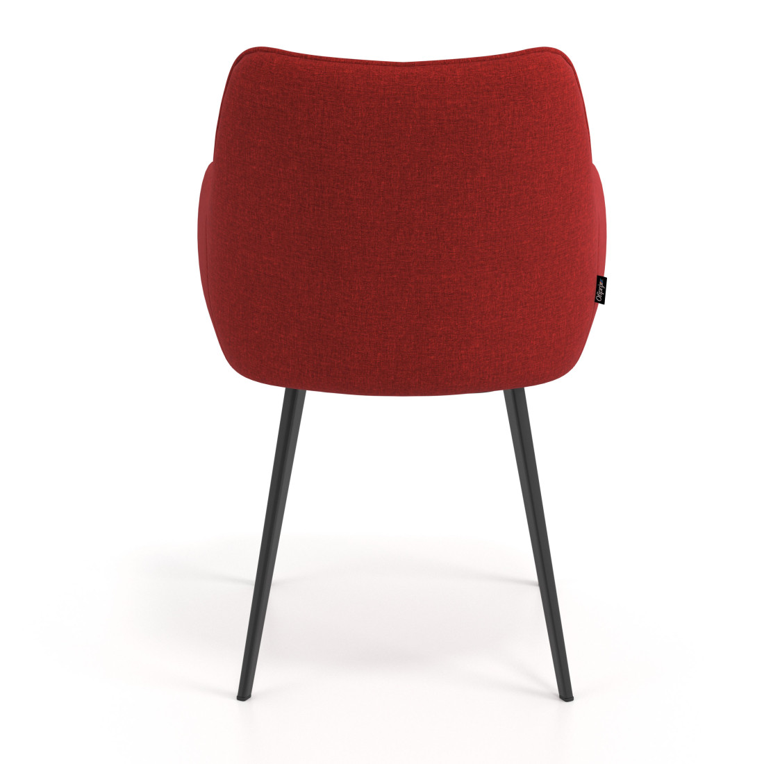silla confidente rojo gala 4 patas 6