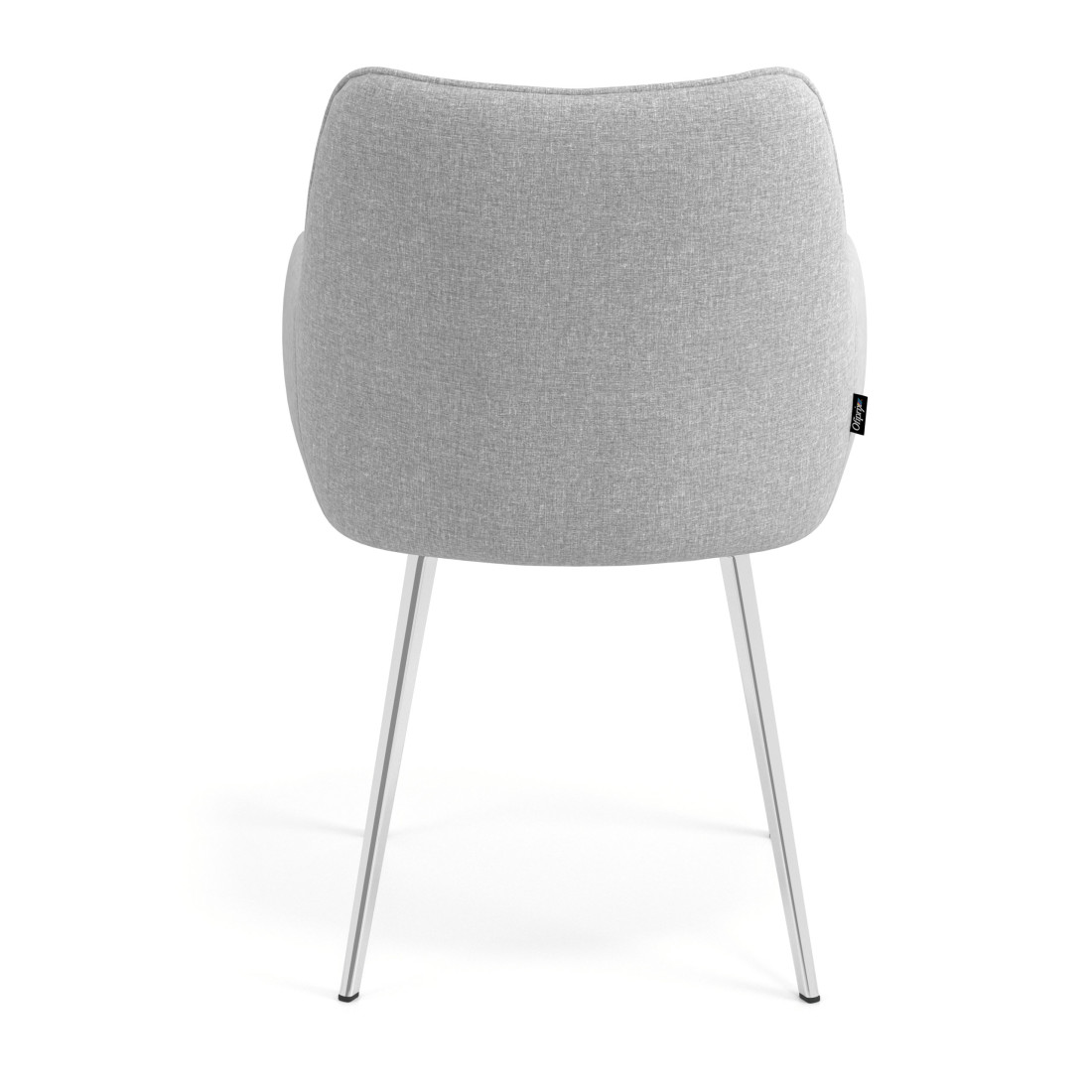 silla confidente gris gala 4 patas 6