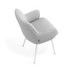 silla confidente gris gala 4 patas 7