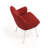 silla confidente rojo gala 4 patas 7