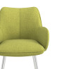 silla confidente verde gala 4 patas 5