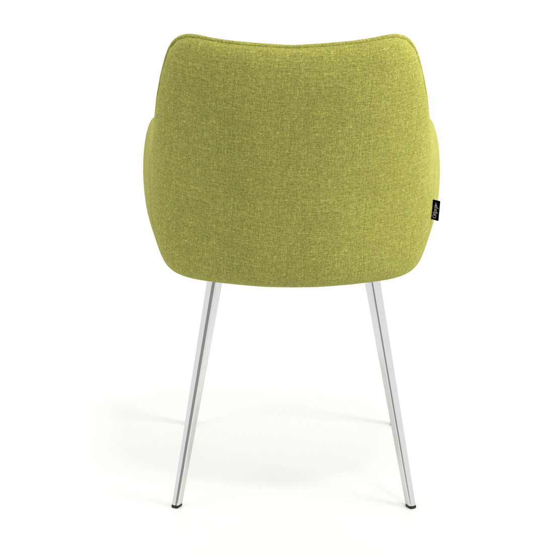 silla confidente verde gala 4 patas 6