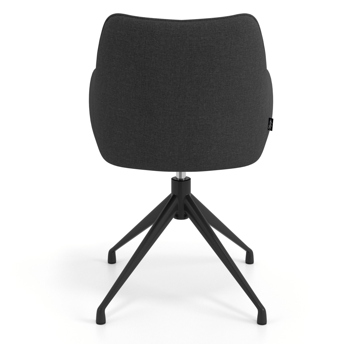 silla confidente antracita gala giratoria 6