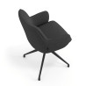 silla confidente antracita gala giratoria 7