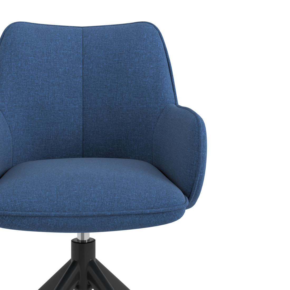 silla confidente azul gala giratoria 5