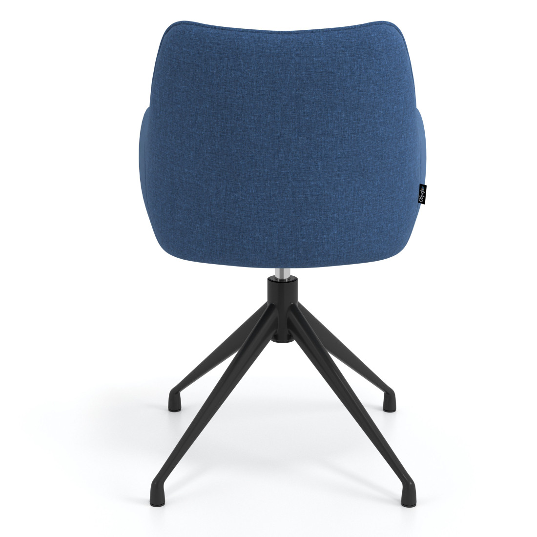 silla confidente azul gala giratoria 6