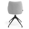 silla confidente gris gala giratoria 6